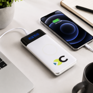 Constant 10000 mAh Wireless Power Bank w/Display