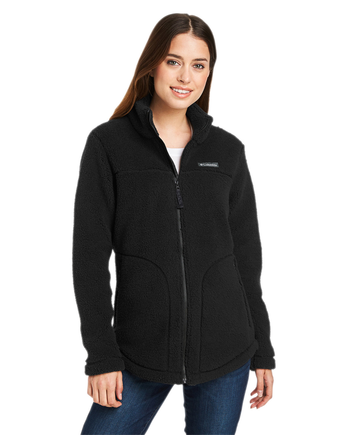 columbia west bend full zip fleece jacket