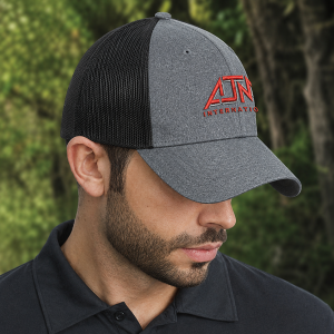 6-Panel Constructed Full-Fit Mesh Back Cap