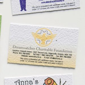 Direct Print Seeded Paper Business Card SP-DP-BC Business Card Alternatives