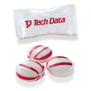 Best Seller - Individually Wrapped Red Striped Mints CY-WC-RSM Candy Individually Wrapped Candies