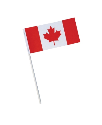 3" x 6" Stock Canada Flag FLAG-3X6-CANADA Canada - Stock Products