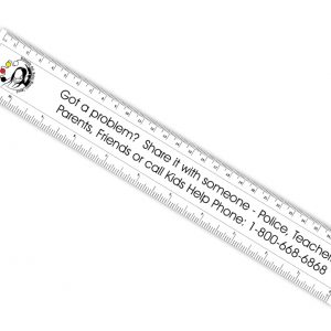12.5" Paper Ruler LP-1052 Bookmarks and Rulers Paper Bookmarks and Rulers