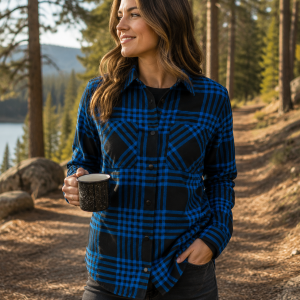 Women's Santa Fe Long Sleeve Button Up Shirt