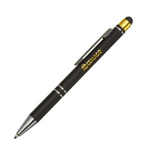 Scroll Metal Ballpoint Pen/Stylus