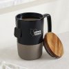 Valencia 16 Fl. Oz. Ceramic Mug With Lid - Image 4