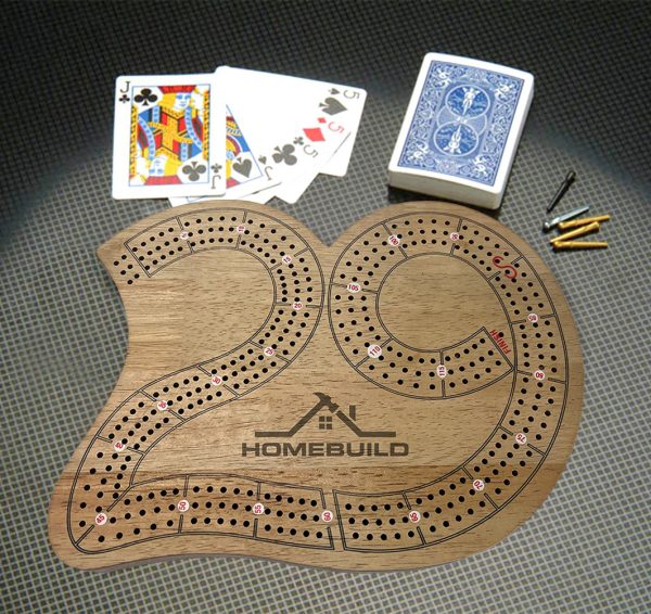 Cribbage Board '29 Shape