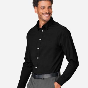 Devon & Jones Men's CrownLux Performance® Spencer Poplin Dress Shirt