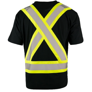 Hi Vis Safety T-Shirt with Pocket - FORCEFIELD® - Just Direct Promotions
