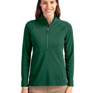 Adapt Recycled Soft Knit Stretch Womens Half Zip Pullover