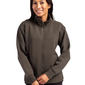 Roam Recycled Buttery-Soft Knit Womens Full Zip Jacket