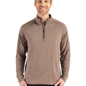 Adapt Recycled Soft Knit Stretch Men's Quarter Zip Pullover