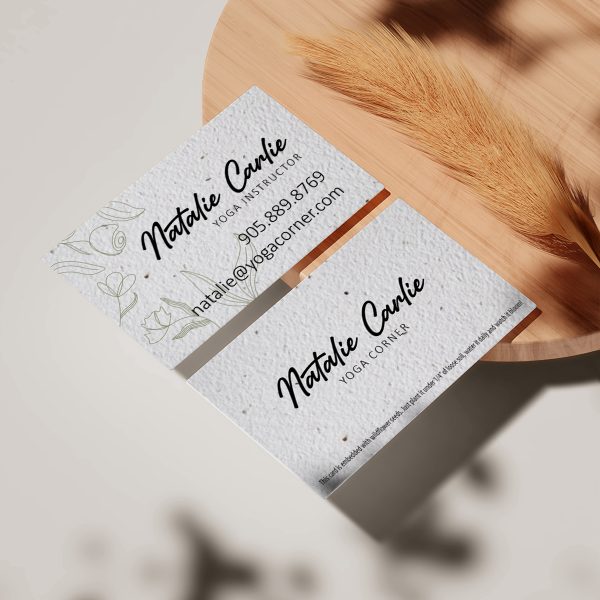 Seed Paper Business Cards