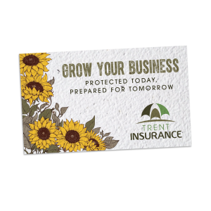 Seeded Paper Panel Cards