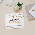 Seeded Paper Card Invite