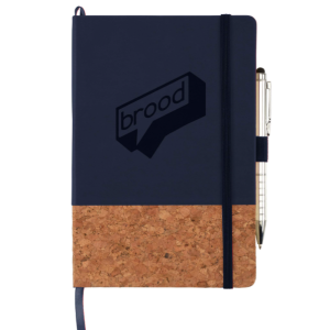 5.5" x 8.5" FSC® Mix Lucca Cork Hard Bound Journal