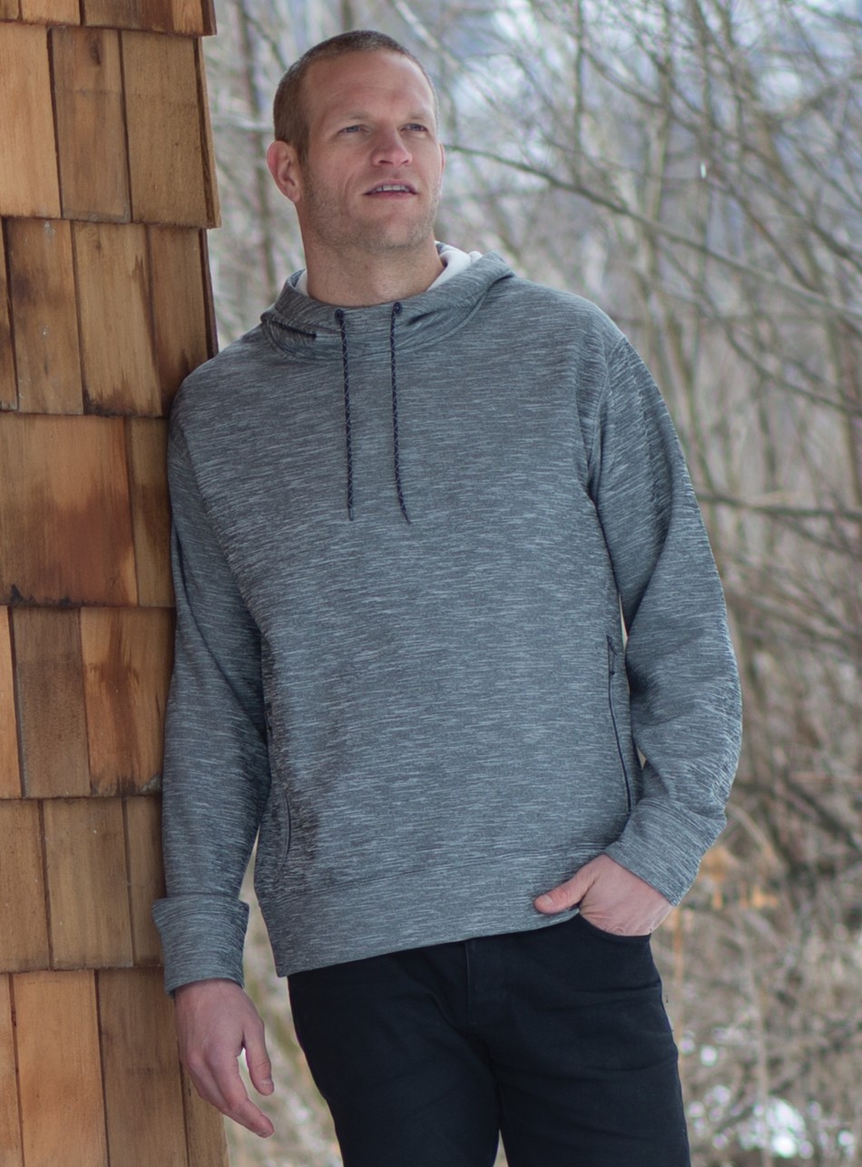 DRYFRAME® Dry Tech Fleece Pullover Hood - Just Direct Promotions